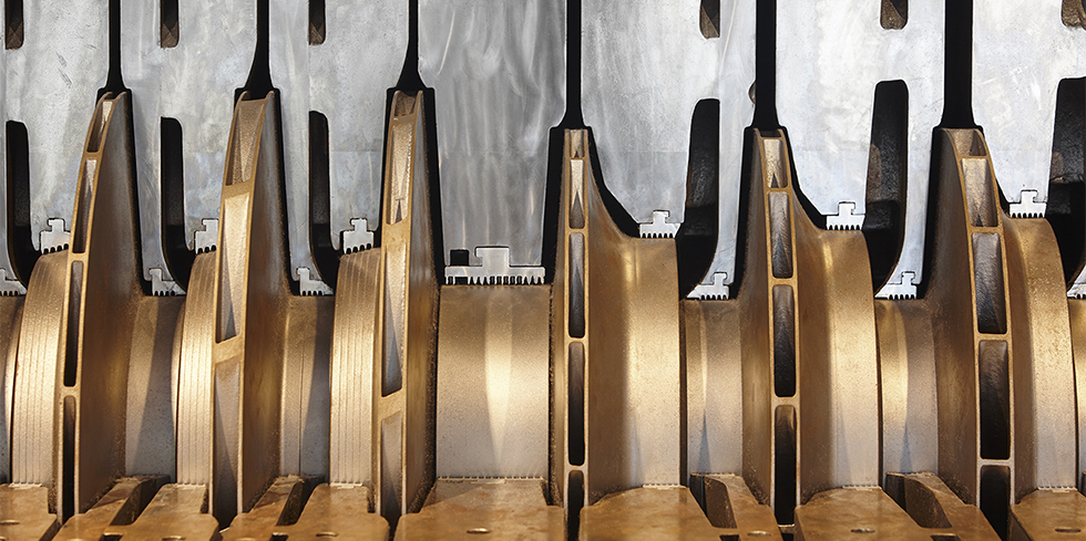 Gas compressor interior