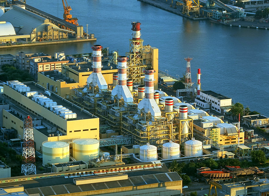 Large industrial complex