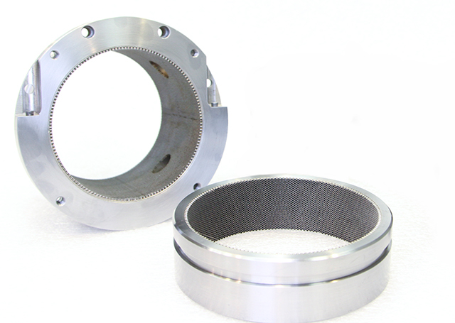 Honeycomb damper seal