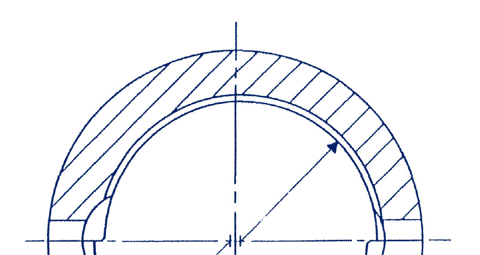 Sleeve bearing drawing