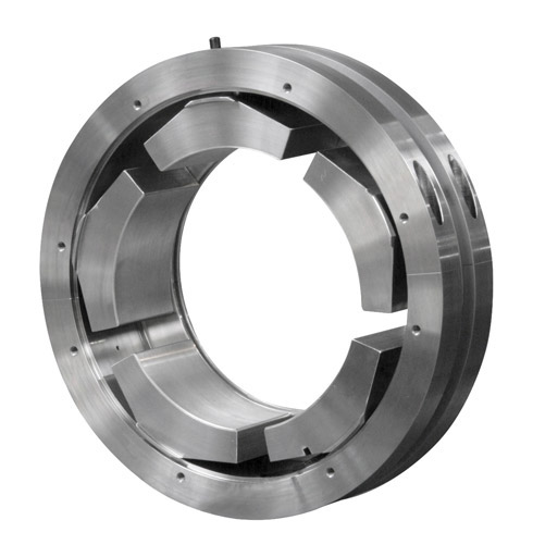 Rocker back tilt pad journal bearing