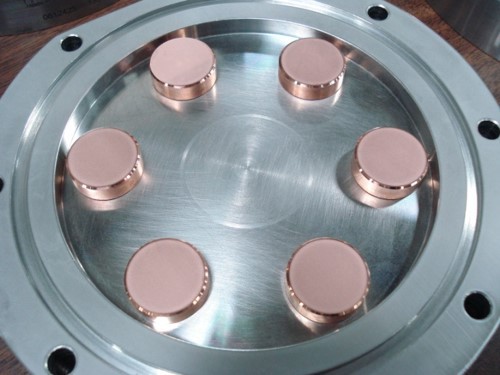 Flexure Pivot tilt pad thrust bearing with round tilt pads