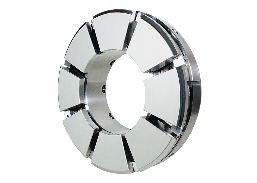 Ball and socket tilt pad thrust bearing from Bearings Plus