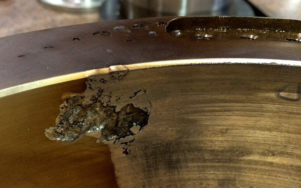 Journal bearing fatigue damage